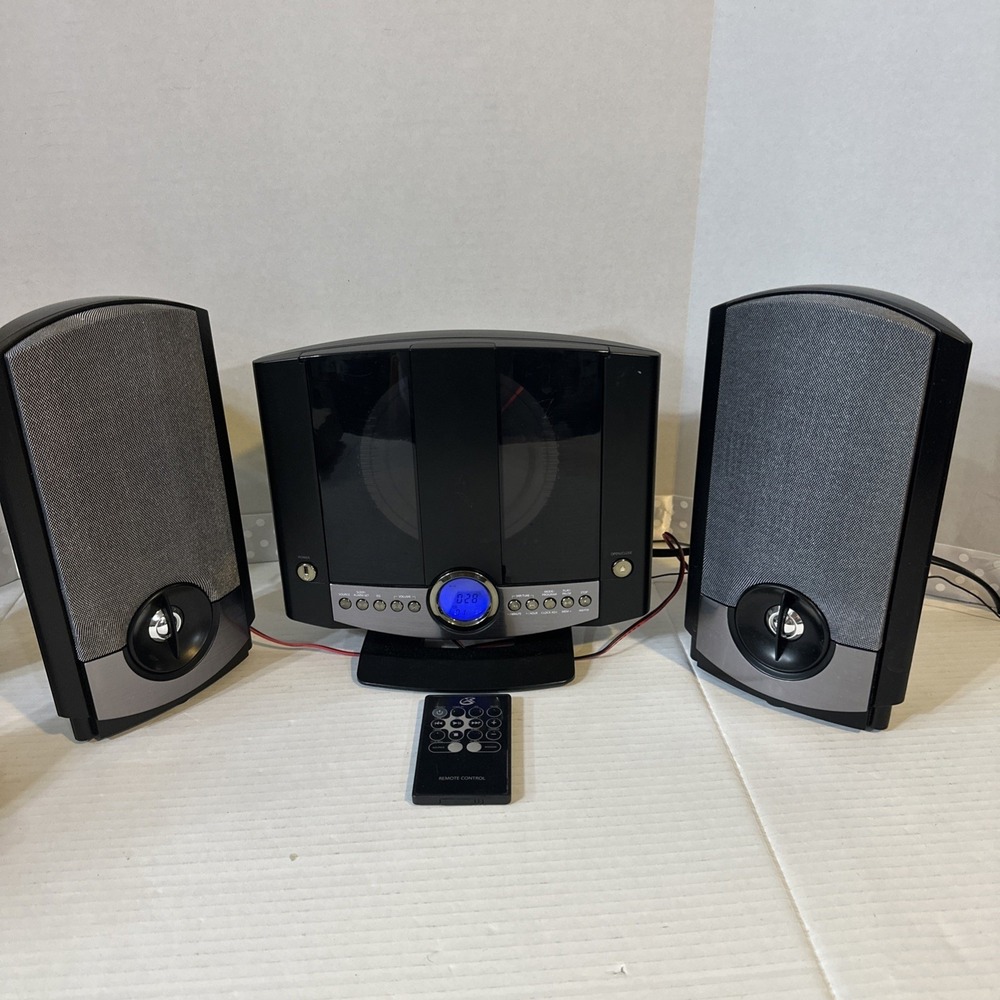 GPX HM3817DTBLK Wall-Mountable Micro FM Stereo System CD-Player ALL WORKS - Picture 6 of 16